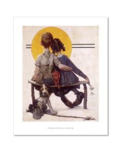  Puppy Love (Sunset, Spooners) Custom Giclee Print