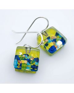 Garden Cube Earrings