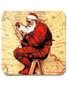 Santa at the Map Coaster (Extra Good Boys and Girls)