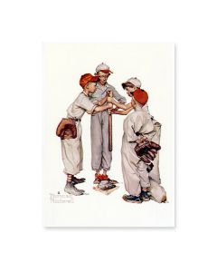Sporting Boys Baseball Postcard