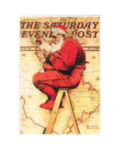 Santa At The Map Gift Card