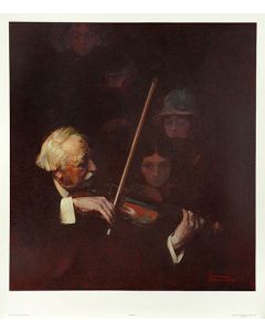 The Violinist 24x27 Print