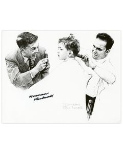 First Haircut Autographed Print