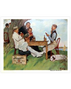 Year After Year Only Fine Beer Signed Print