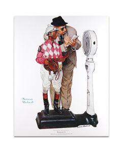 Weighing In (The Jockey) Signed Print