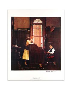 The Marriage License Signed Print