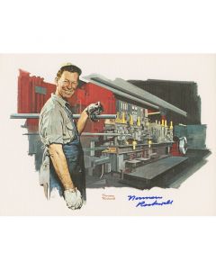 Tube Mill Operator Signed Print