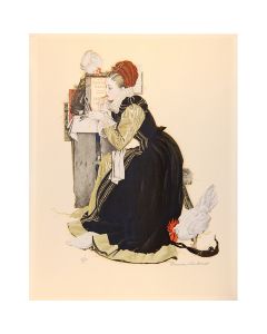 Summer Stock (Actress Putting on Make Up) Signed Print