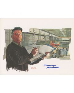 Furnace Operator Signed Print