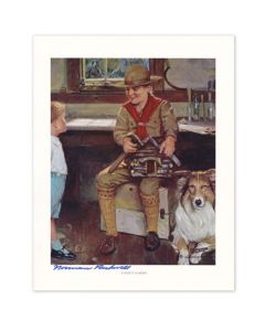 A Scout is Kind Signed Print