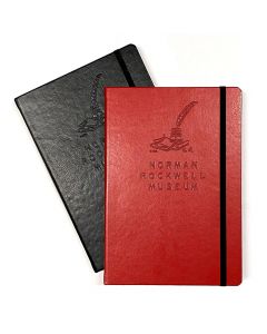Norman Rockwell Museum Embossed Leather Journal