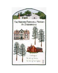Norman Rockwell Museum Sampler Counted Cross Stitch Kit