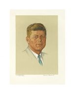 John F. Kennedy (Ettinger print) 24x17 Artist Proof