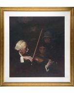 Violinist (Old Master) 28 x 30 Framed Offset Print