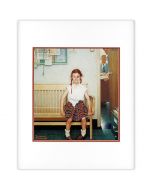 The Young Lady with the Shiner 11" x 14" Matted Print