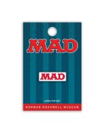 MAD Exhibition Enamel Pin: MAD Logo