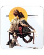 Sunset (Puppy Love, Spooners) Coaster