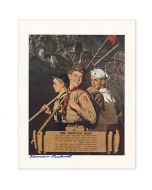 The Scouting Trail Signed Print
