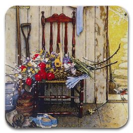 Spring Flowers Coaster - Norman Rockwell Museum Store