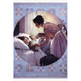 Norman Rockwell Museum Store - Mother's Little Angels Postcard