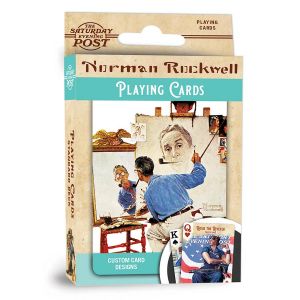 Norman Rockwell Saturday Evening Post Playing Cards