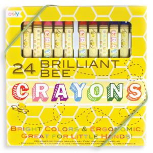 24 Brilliant Bee Crayons