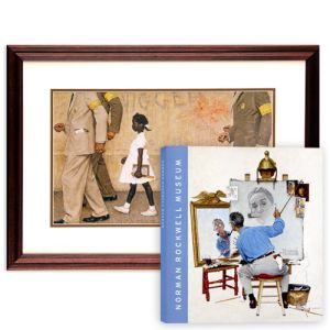Problem We All Live With 20 x 14.5 Framed Offset Print with Free Gift!