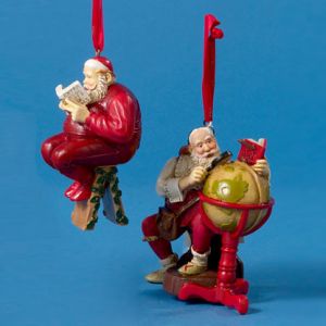 Santa Figurine Ornaments