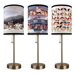 Norman Rockwell Table Lamp