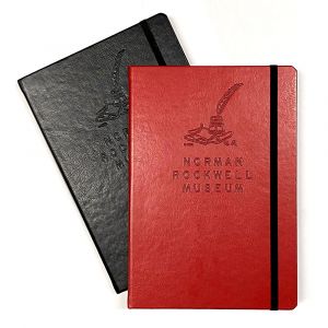 Norman Rockwell Museum Embossed Leather Journal