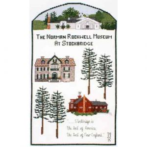Norman Rockwell Museum Sampler Counted Cross Stitch Kit